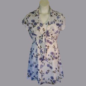 D.B.Y. floral sun dress with matching shrug